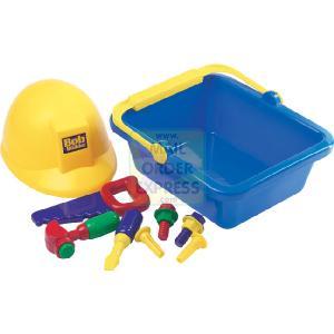 Born To Play Bob The Builder Carry Along Tool Set and Hat
