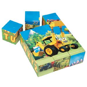 Bob The Builder Wooden Learning Blocks