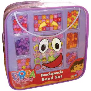 Dora The Explorer Backpack Bead Set