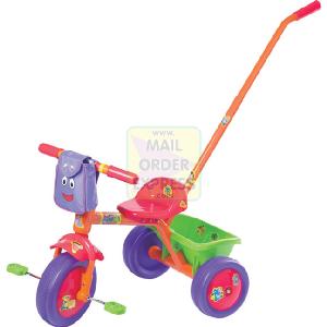 Born To Play Dora The Explorer Trike with Parent Pole
