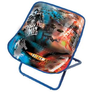Born To Play Dr Who Square Chair