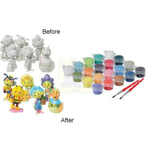 Born To Play Fifi and the Flowertots Set of 6 Figures to Paint