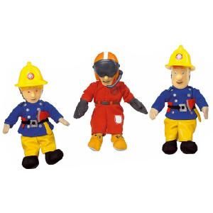 Born To Play Fireman Sam Charcters With Cards and Sound