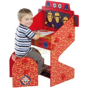 Fireman Sam Desk and Stool