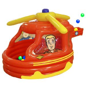 Born To Play Fireman Sam Rescue Helicopter Ball Pool