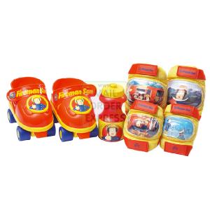 Born To Play Fireman Sam Skate Set