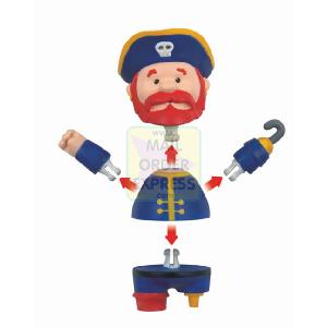 Odd Bodz Captain Redbeard Figure