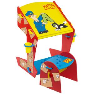 Born To Play Postman Pat Easel Desk and Stool