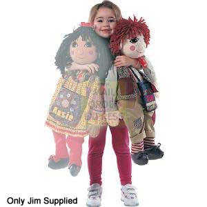 Born To Play Rosie and Jim Giant Jim Rag Doll