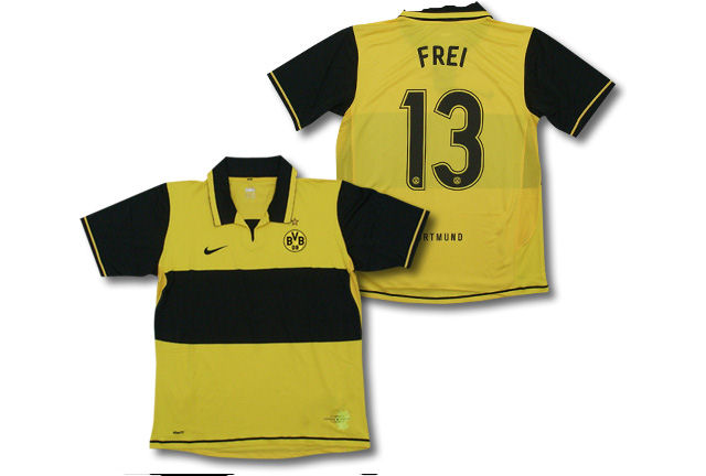 Borussia Dortmund Nike 07-08 Borussia Dortmund home (Frei 13)
