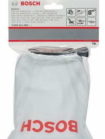 Bosch 2605411009 Dust Bag for Random Orbit, Belt, Orbital Sanders, Handheld Circular Saws