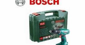 Bosch  18V CORDLESS DRILL DRIVER   CARRYING CASE (BODY ONLY) THIS BARE UNIT WILL TAKE ALL BOSCH 18V NICAD BATTERIES FROM THE GREEN AND BLUE RANGES (BATTERIES AND CHARGERS SOLD SEPERATELY