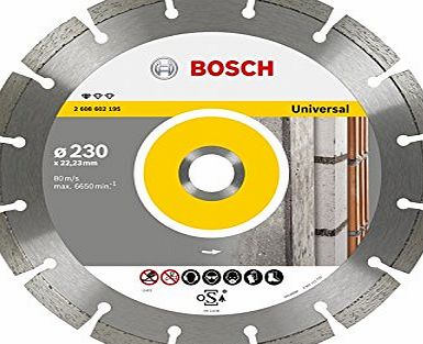 Bosch DIAMOND DISC UNIVERSAL 230MM 2608602794 By BOSCH