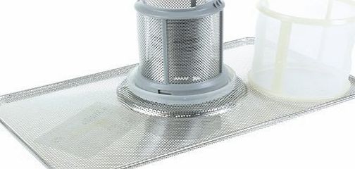 Bosch Dishwasher Complete Replacement Filter Set (Includes Grille Plate, Filter and Mesh)