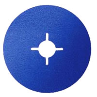 Bosch Fibre Sanding Disc andOslash; 125mm - 100 Grit - Blue (Metal Top) Pack Of 50