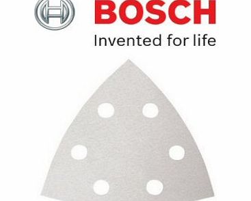 Bosch Genuine Delta Sanding Sheets for Paint (1 Pack of 50 Sheets, Grit=80) (Bosch Pt No 2608608058) (To Fit: Bosch PDA amp; GDA Sanders) c/w Cadbury Chocolate Bar