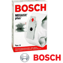 Bosch Genuine Type K MegaFilt Dust Bags and Filter