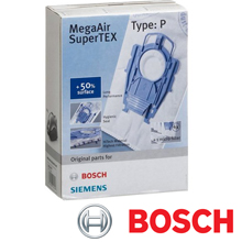 Bosch Genuine Type P Dust Bags and Filter