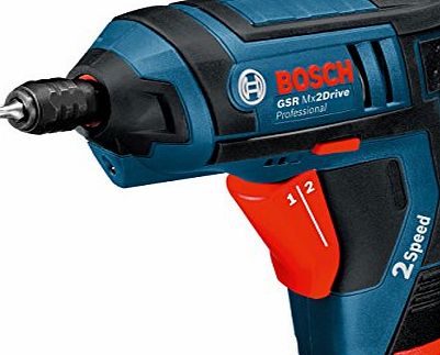 Bosch Professional Bosch Mx2Drive Professional Cordless Drill Driver 3.6 V (includes 2 x 1.3 Ah Lithium Ion Batteries)