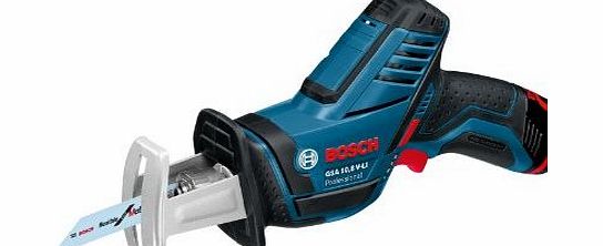 Bosch Professional GSA 10.8 V-LI 060164L901 Cordless Saw Including 2 x 1.3 Ah Li-Ion Batteries and 2 Saw Blades in Box