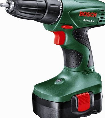Bosch PSR 14.4 Cordless 14.4 Volt Drill/Driver, 1 x NiCD Battery