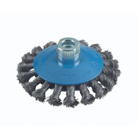 Bosch Round Brush 100mm - M 14 - Knotted Wire