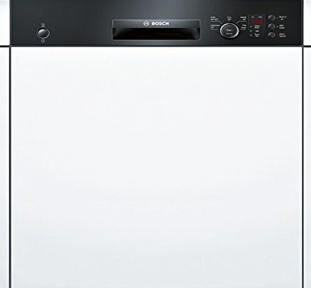 Bosch Serie 4 SMI50C16GB Semi Integrated 12 Place Full-Size Dishwasher in Black
