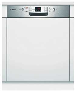 Bosch SMI50M05GB Built-in Dishwasher - Stainless