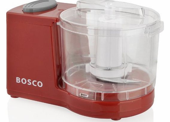 Red Mini Chopper Blender Grinder Slicer Baby Food Processor 120W-BOSCO