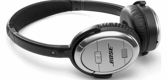 QuietComfort 3 Noise-Cancelling Headphones Black and Silver