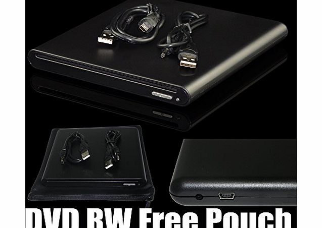 Bositools  EXTERNAL USB 2.0 SLOT IN DVD /-RW DL DRIVE PLAYER WRITER FOR ALL WINDOWS XP/7/8 IN UK
