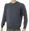 Boss Airforce Blue Wool Sweater - Green Label