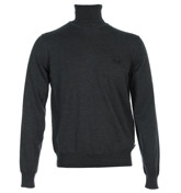 Baldebert X Dark Grey Roll Neck Sweater