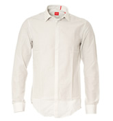 Boss Beige Dotted Long Sleeve Shirt (Epoi)