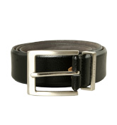 Boss Black Leather Buckle Belt (Alvin)