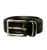 Boss Black Leather Buckle Belt (Froppin)