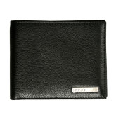 Black Leather Wallet (Marzio)