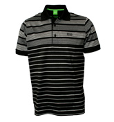 Boss Black Striped Polo Shirt (Patrick 1)