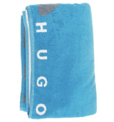 Boss Blue and Grey Beach Towel (Towel)