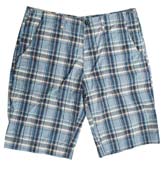 Boss Blue Check Comfort Fit Shorts (Skayler)