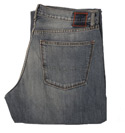 Boss Blue Denim Button Fly Jeans - Orange Label