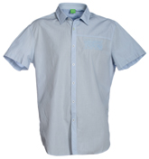 Boogie Blue and White Check Shirt