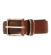 Boss Brown Leather Buckle Belt (Froppin)