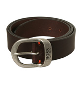 Dark Brown Buckle Belt (Mandell)