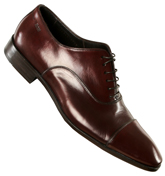 Boss Dark Maroon Leather Shoes (Zanaret)