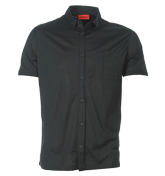 Boss Dudi Black Jersey Shirt