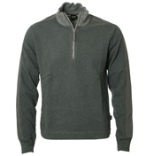 Boss Grey 1/4 Zip Sweatshirt (Sondrio 18)