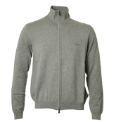 Boss Grey Full Zip Sweater (Daiven)