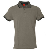 Grey Pique Polo Shirt (Pianno)