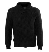 Boss HUGO Black Chunky Sweater (Sobold)